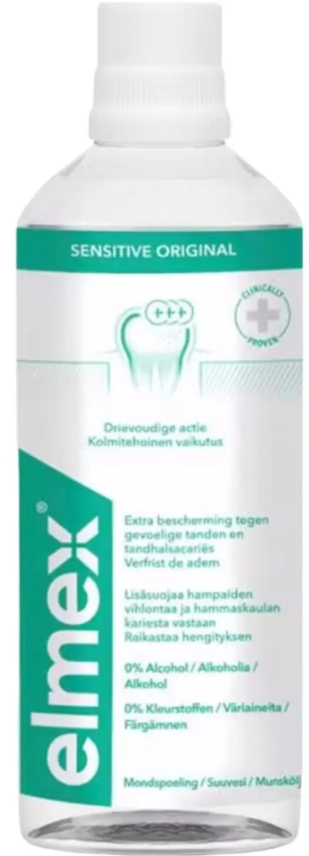 Elmex Mondspoeling Sensitive 1600ml - 4 Stuks