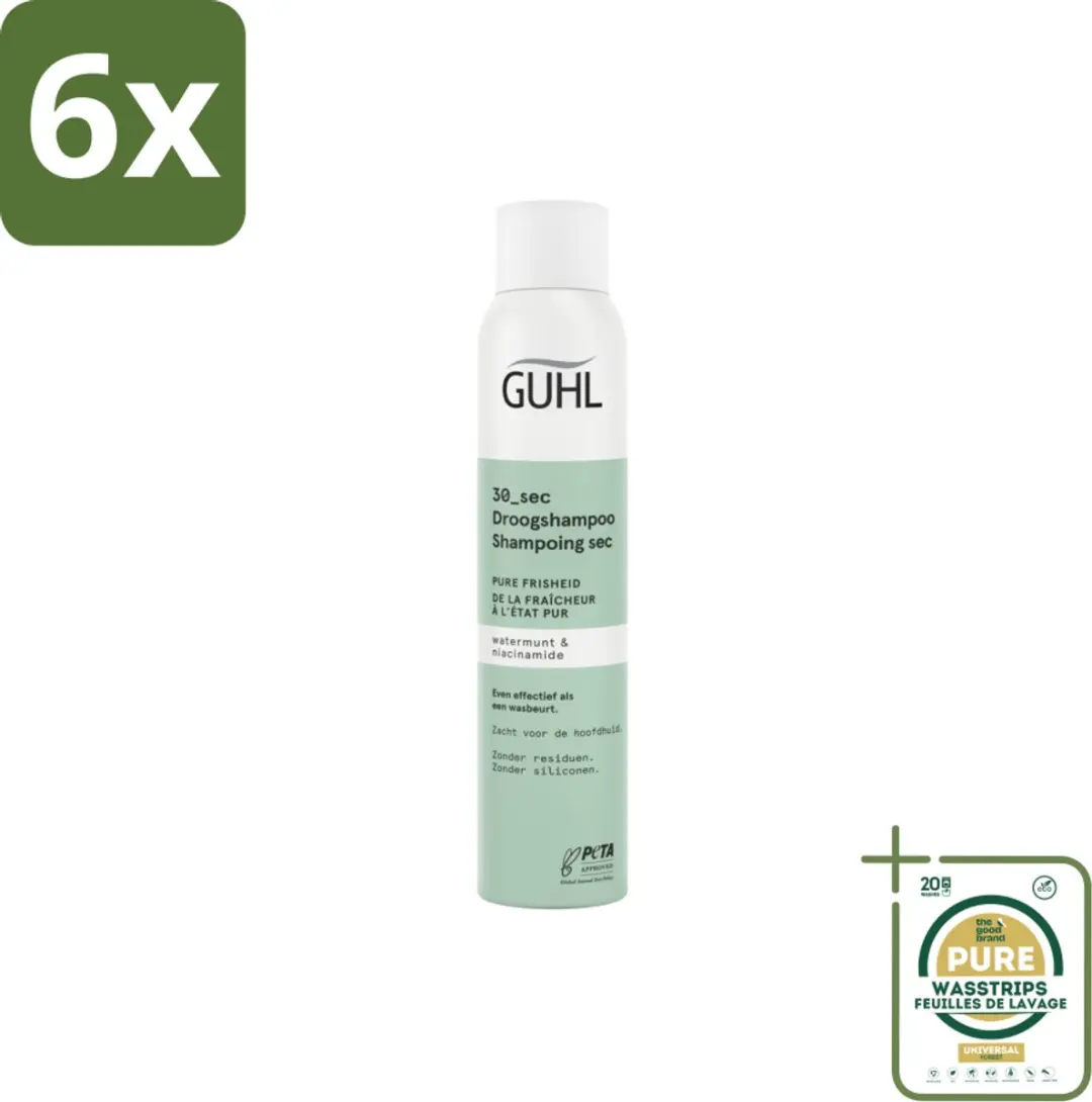 Guhl Droogshampoo Pure Frisheid 30 sec