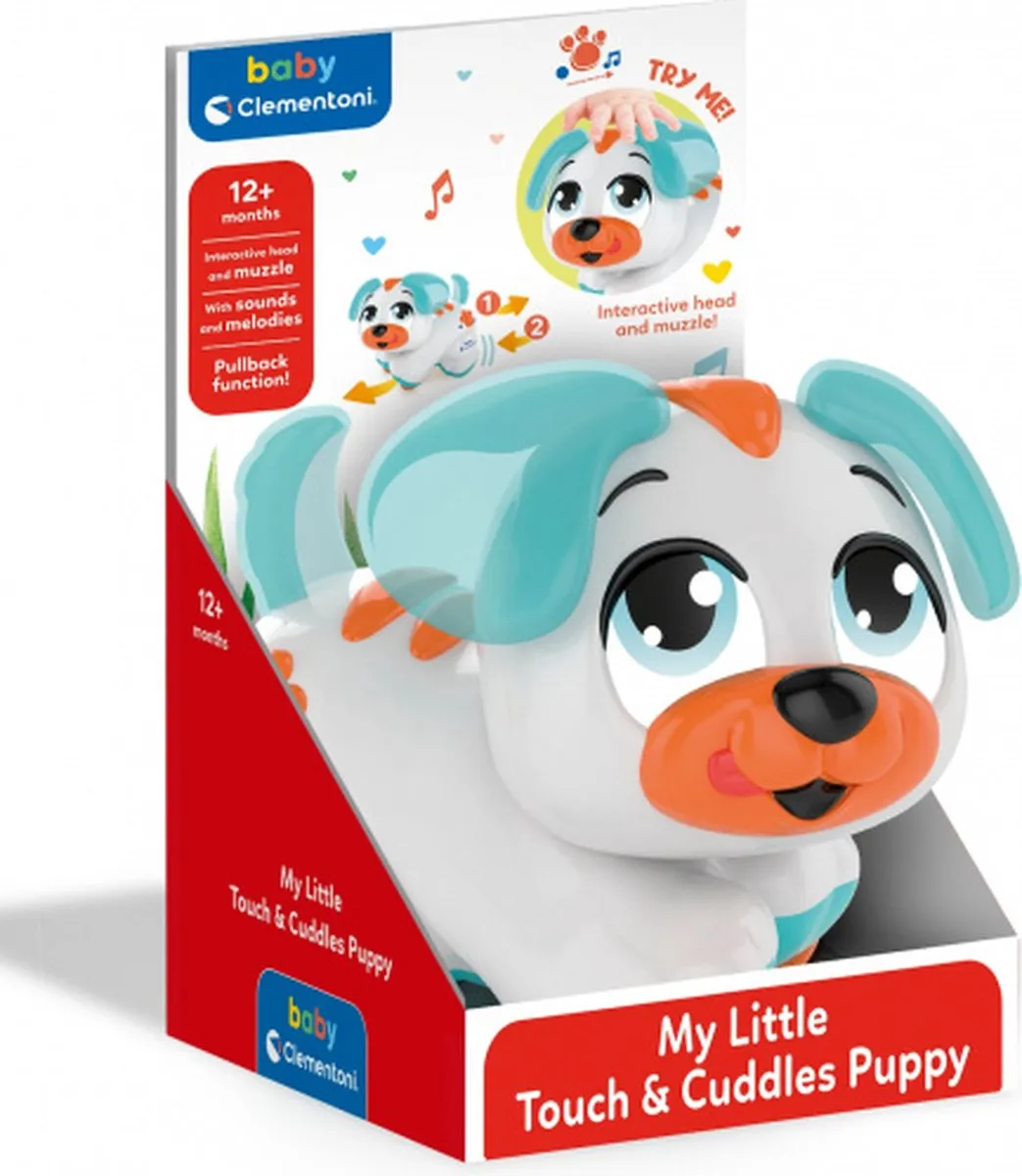 Clementoni My Little Touch & Cuddle Puppy Activiteitencentrum - Multi Kleur