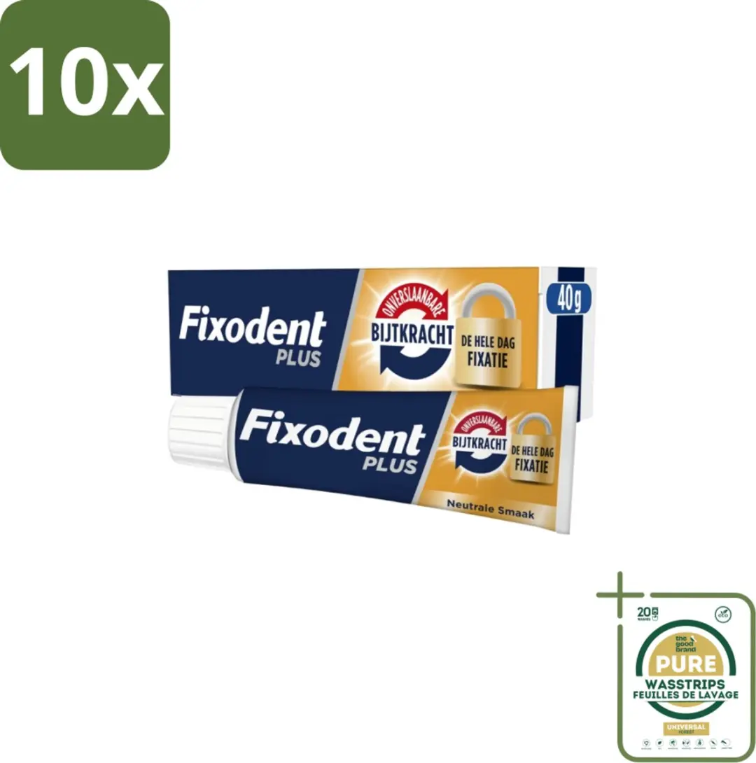 Fixodent Kleefpasta Plus Dual Power 40g