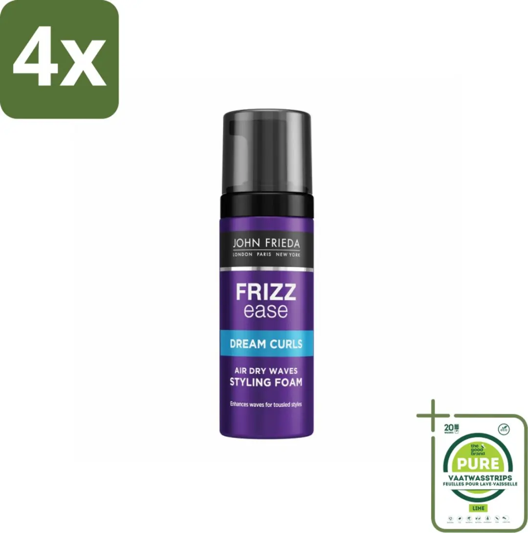 John Frieda Frizz Ease Air Dry Waves Foam Styler 150ml