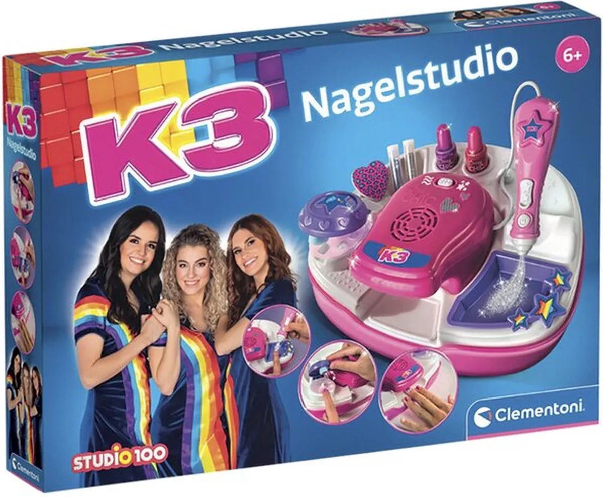 Clementoni K3 Nagelstudio Nail Art Set