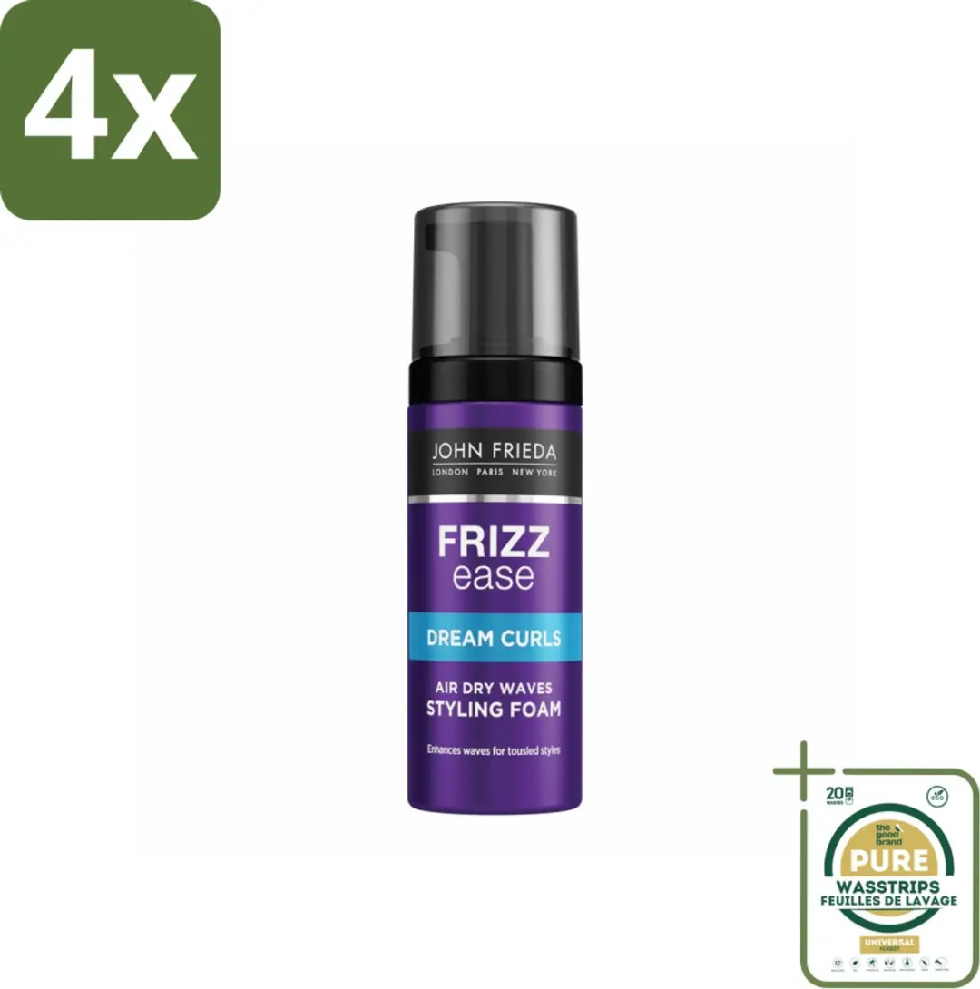 John Frieda Frizz Ease Air Dry Waves Foam Styler 150ml