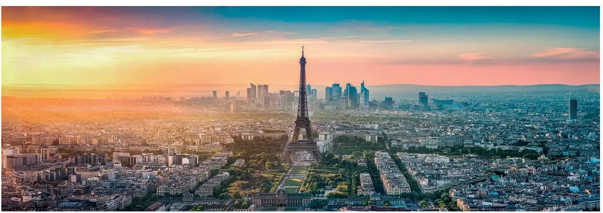 Clementoni Panorama Parijs Puzzel 1000 Stukjes - Multicolor