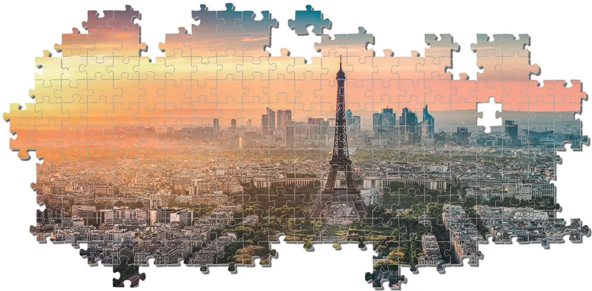 Clementoni Panorama Parijs Puzzel 1000 Stukjes - Multicolor - afbeelding 6 van 6
