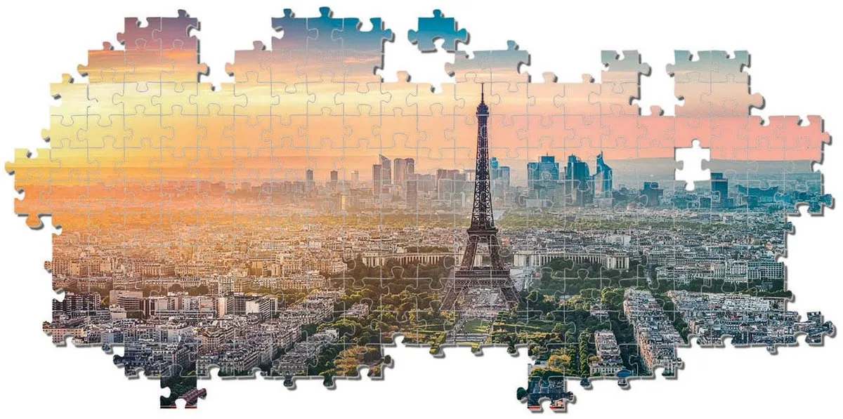 Clementoni Panorama Parijs Puzzel 1000 Stukjes - Multicolor