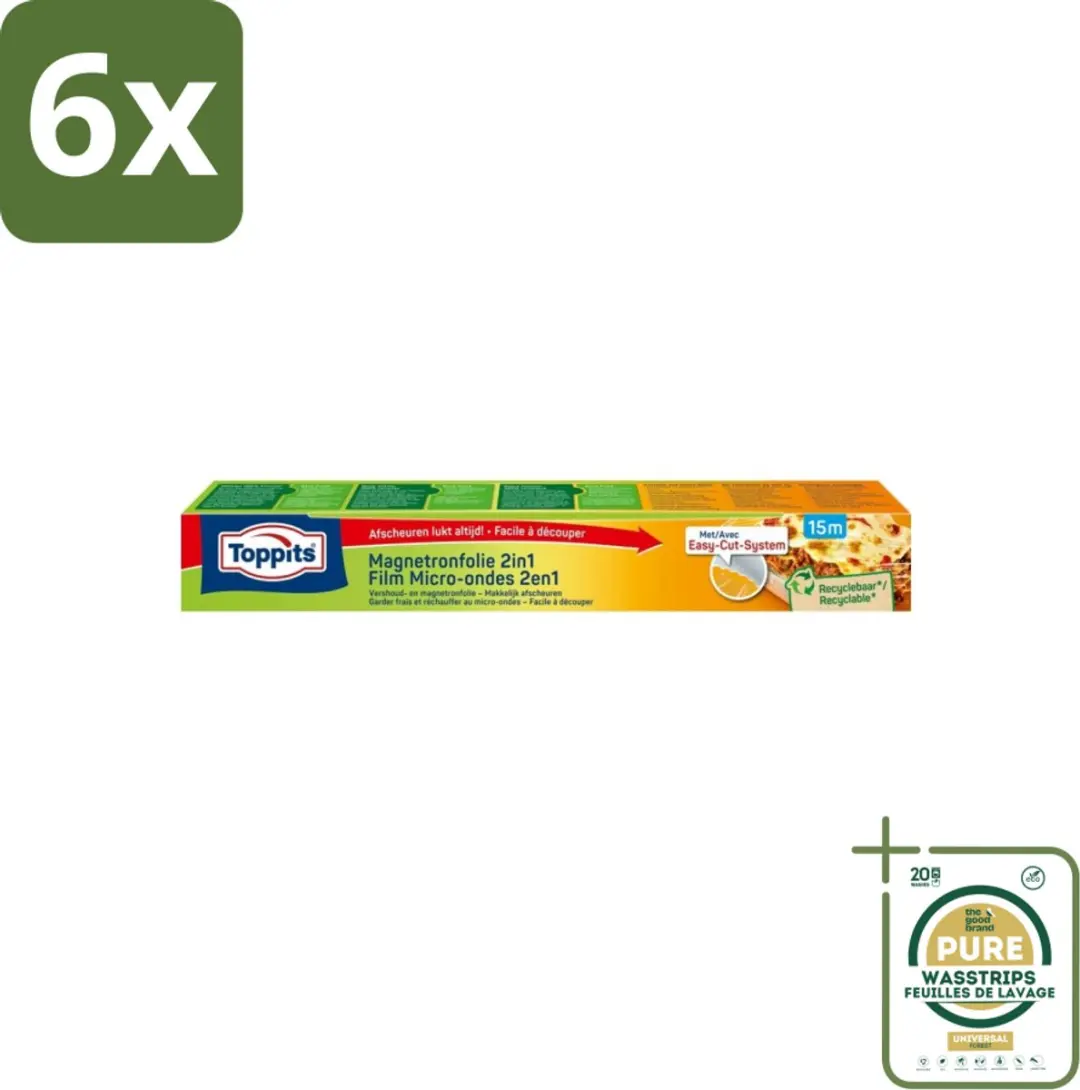 Toppits Magnetronfolie 2-in-1 15m