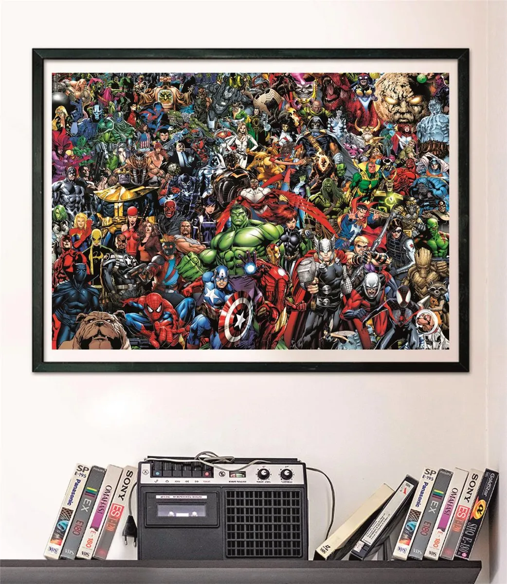 Clementoni Marvel Universe Puzzel 1000 Stuks - Avengers - afbeelding 6 van 6