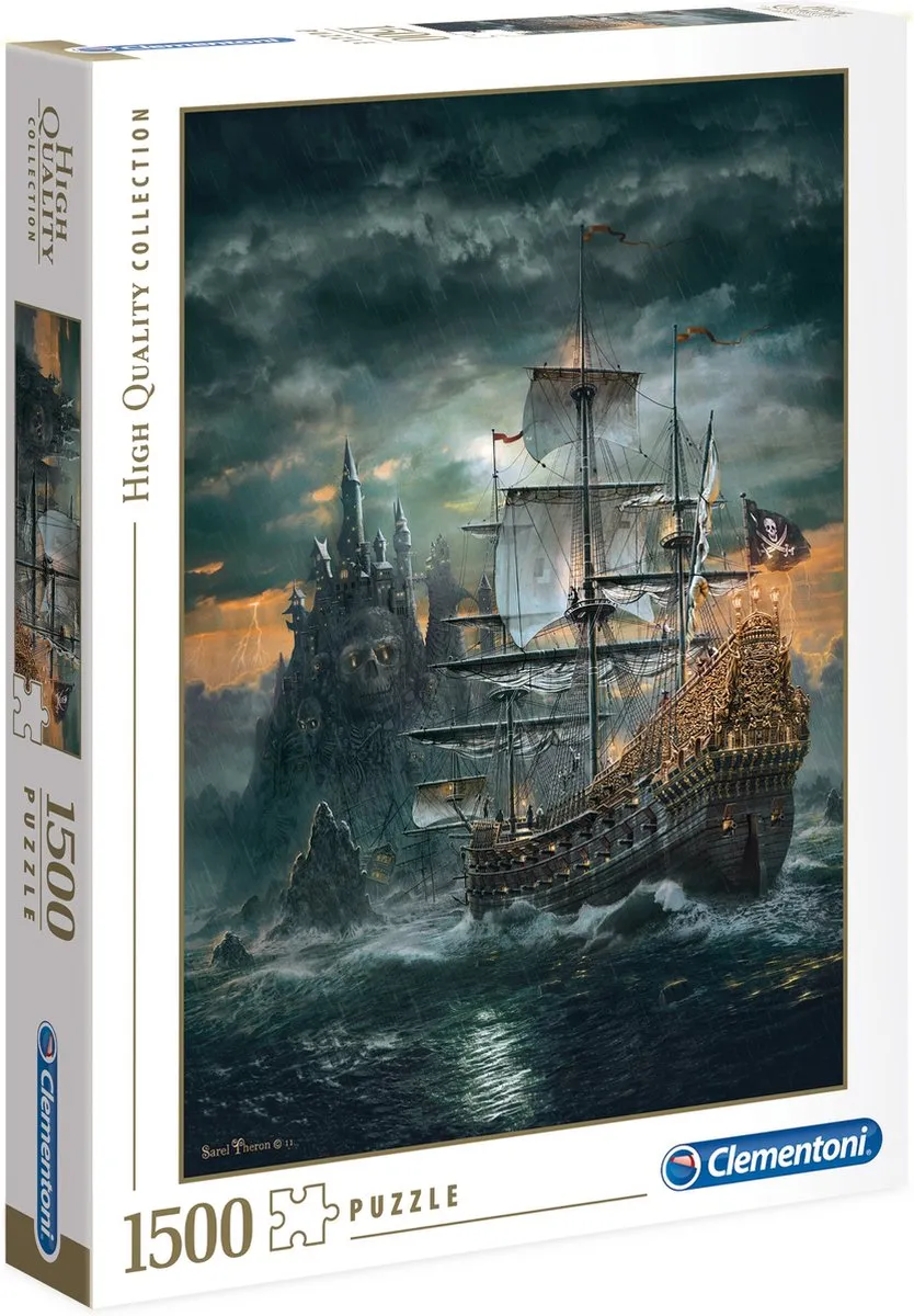 Clementoni Piratenschip Puzzel 1500 Stuks