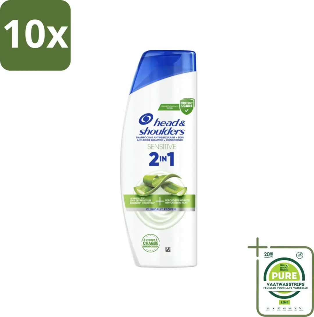 Head & Shoulders Sensitive 2-in-1 Shampoo 300ml