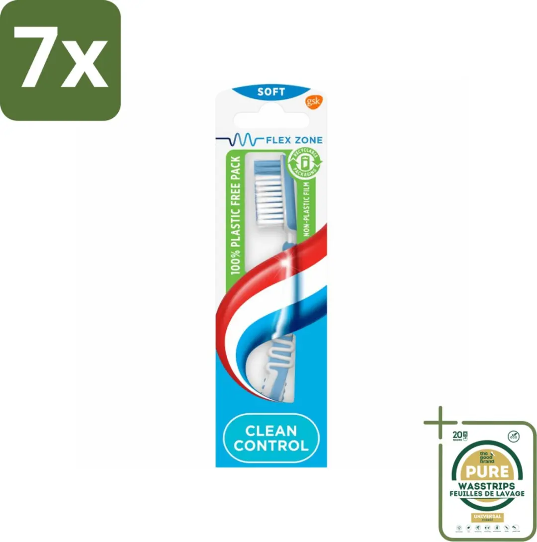 Aquafresh Tandenborstel Clean Control Soft