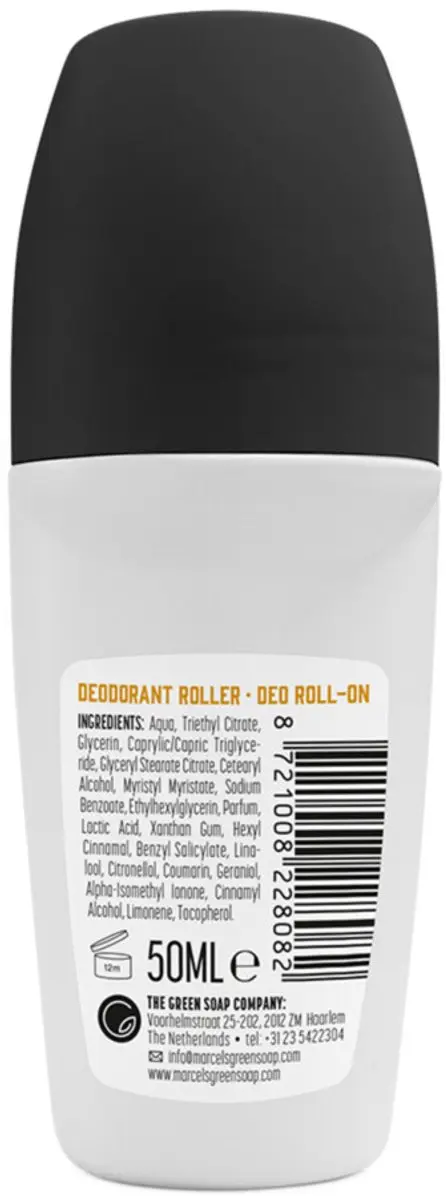 Marcel's Green Soap Deodorant Roller Vanilla & Cherryblossom 50ml - 12 Stuks