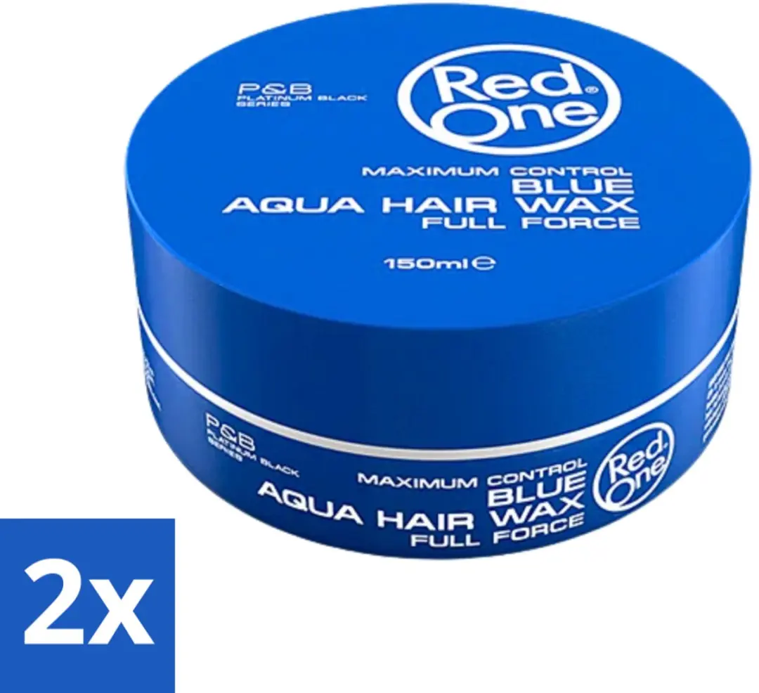 Red One Aqua Hair Wax 300ml (2x150ml)