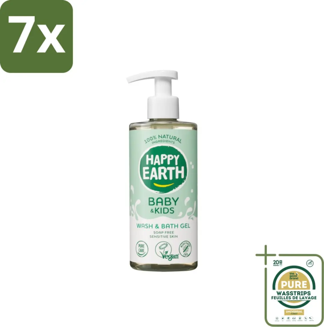 Happy Earth Zeepvrije Baby Wasgel 300ml