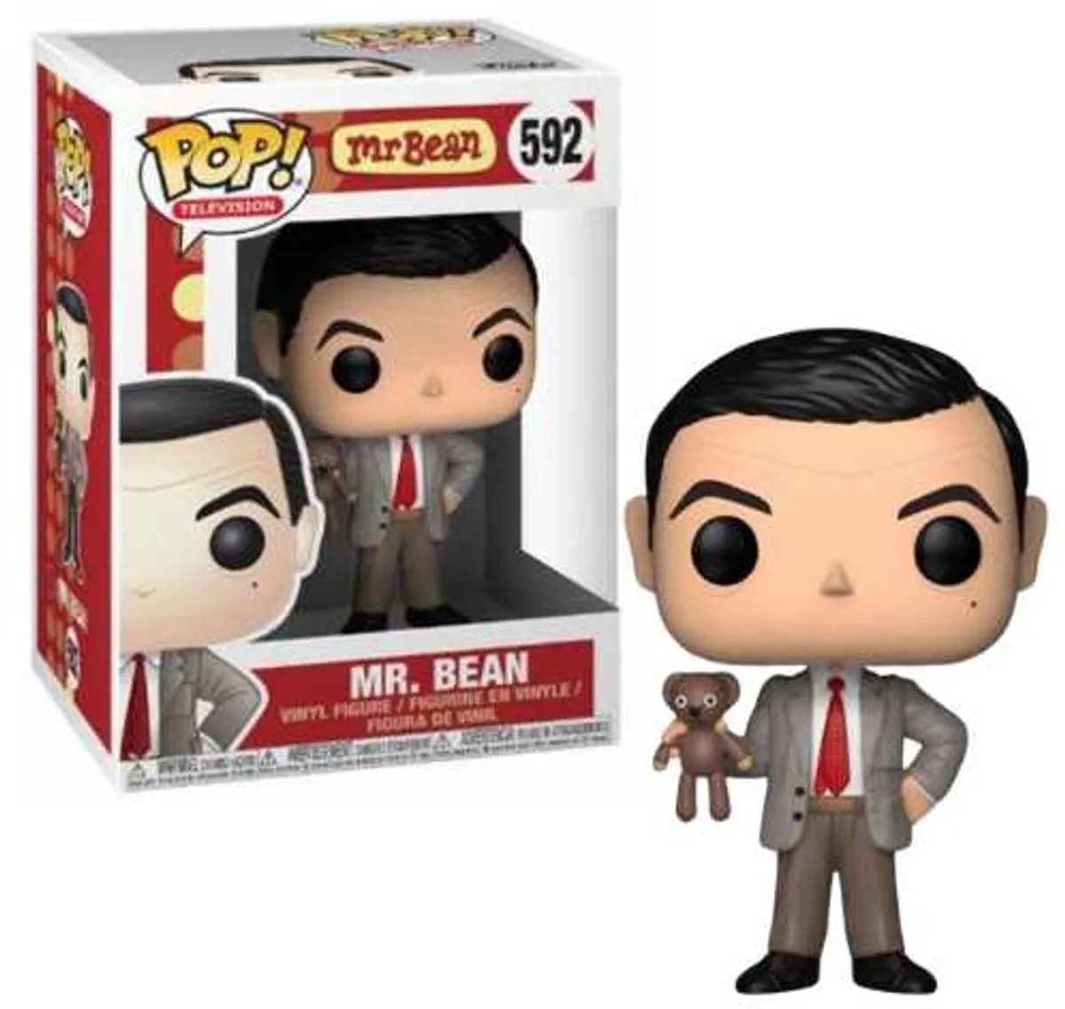 Funko Pop! Mr Bean Verzamelfiguur #592 jjl171220 - Multicolor - afbeelding 4 van 4