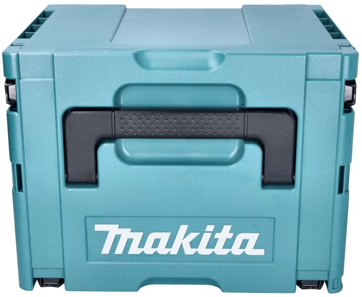 Makita Makpac 4 Systeemkoffer 395x295x315mm - Black/Turquoise
