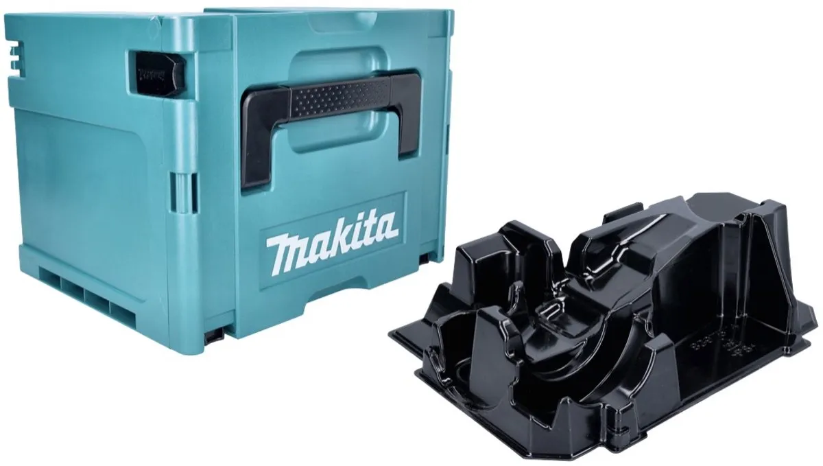 Makita Makpac 4 Systeemkoffer 395x295x315mm - Black/Turquoise