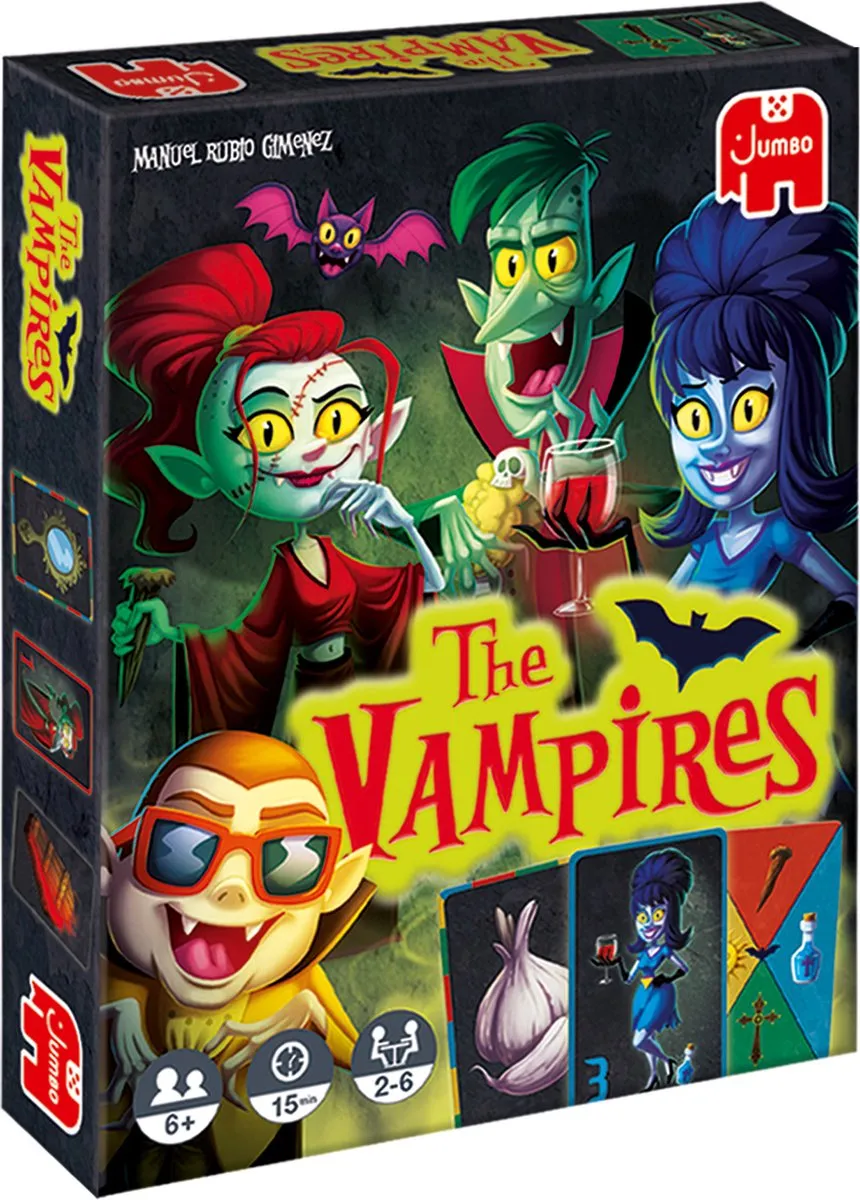 Jumbo The Vampires Kaartspel - 6 Spelers