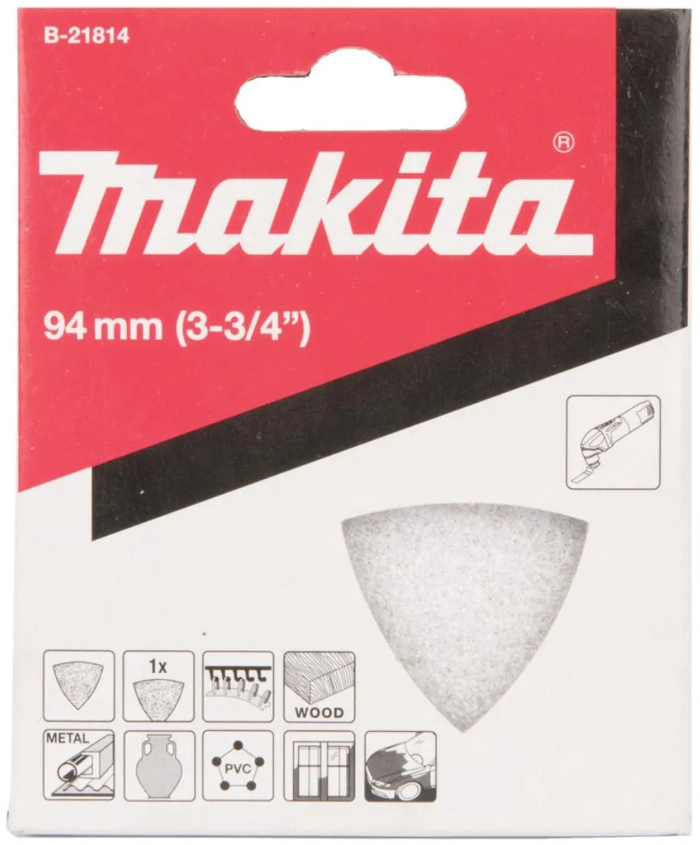 Makita Poetsvilt 3-K 94mm - Vilt - Oscillerend