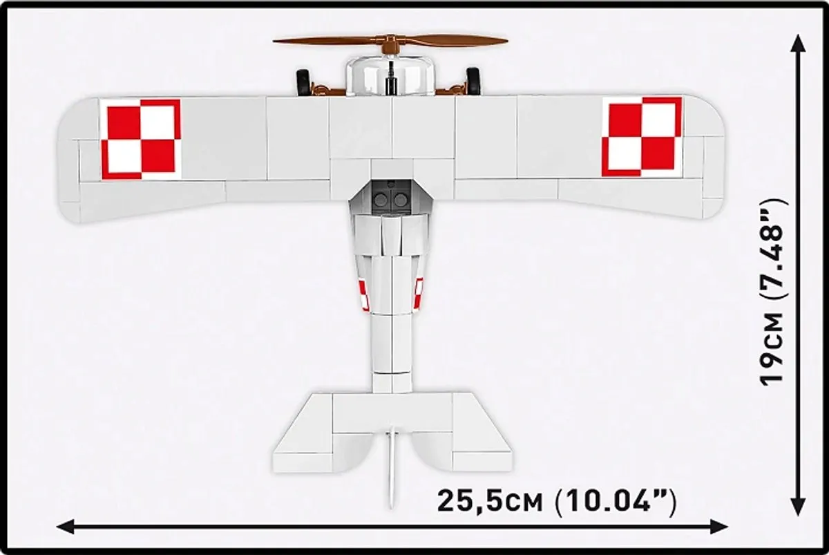 Cobi Nieuport 17 2998 Bouwset - 274 Stukken - afbeelding 6 van 6