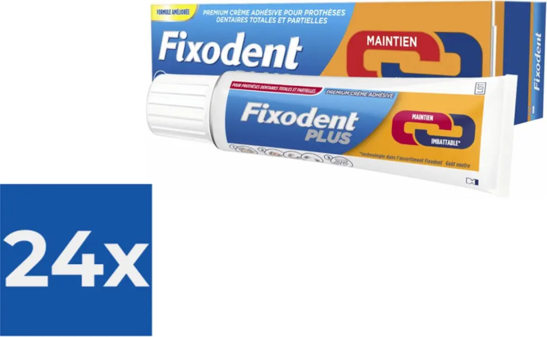 Fixodent Kleefpasta Plus Duo 40g