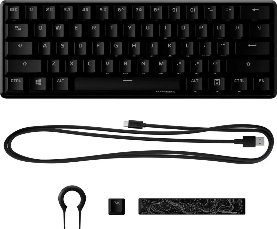 HyperX Alloy Origins 60 Mechanisch Gaming Toetsenbord - US QWERTY - Zwart