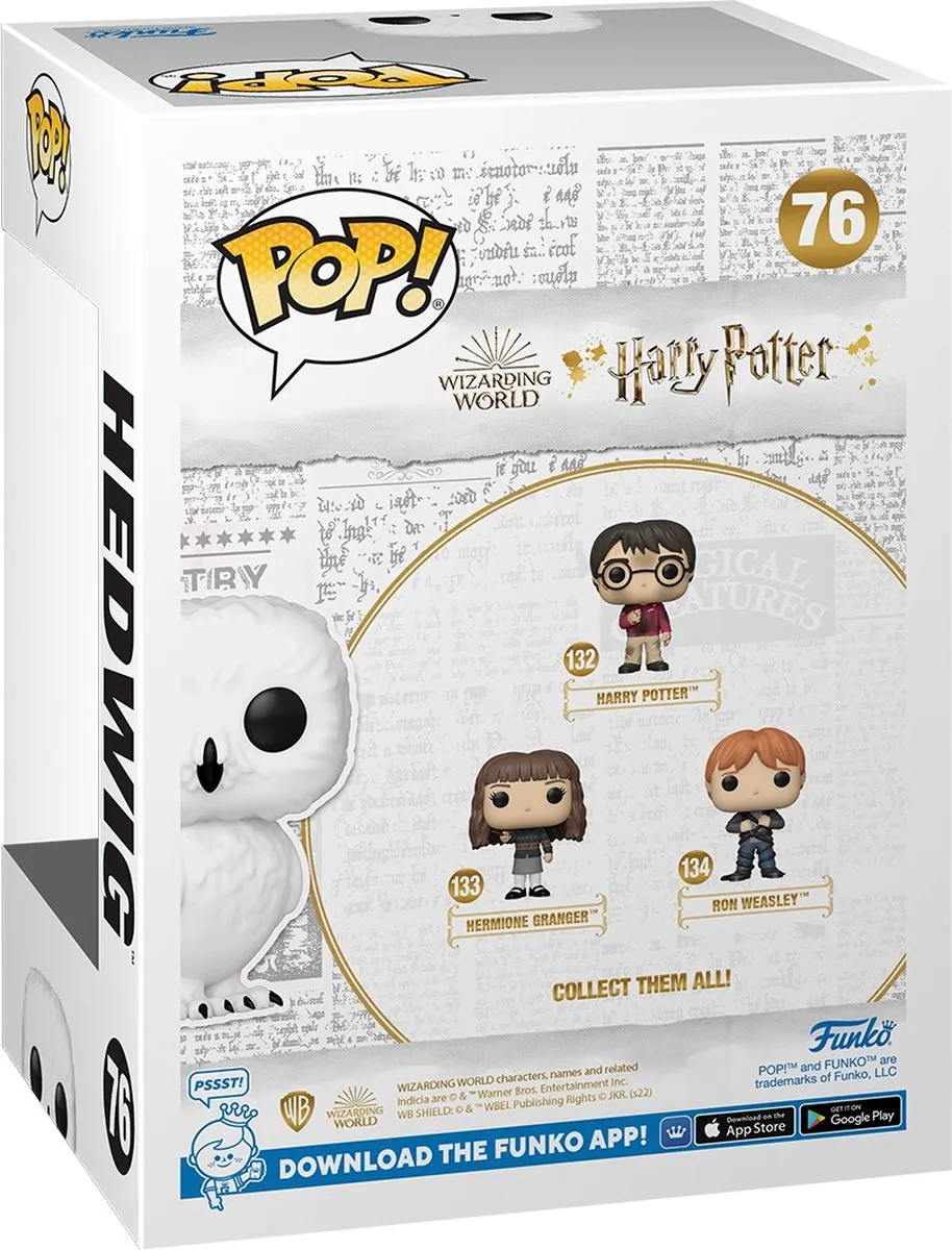 Funko Harry Potter POP! Hedwig & T-shirt Set - XL