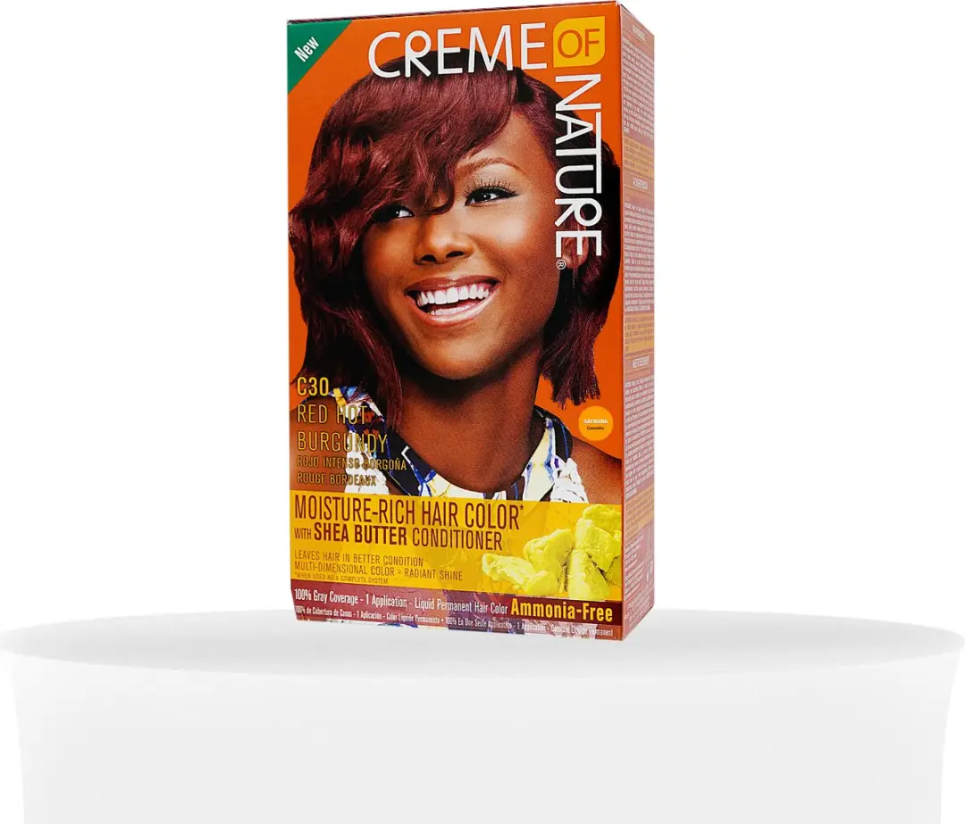 Creme of Nature CON Shea Butter Haarverf #C30 Red Hot Burgundy - 250ml