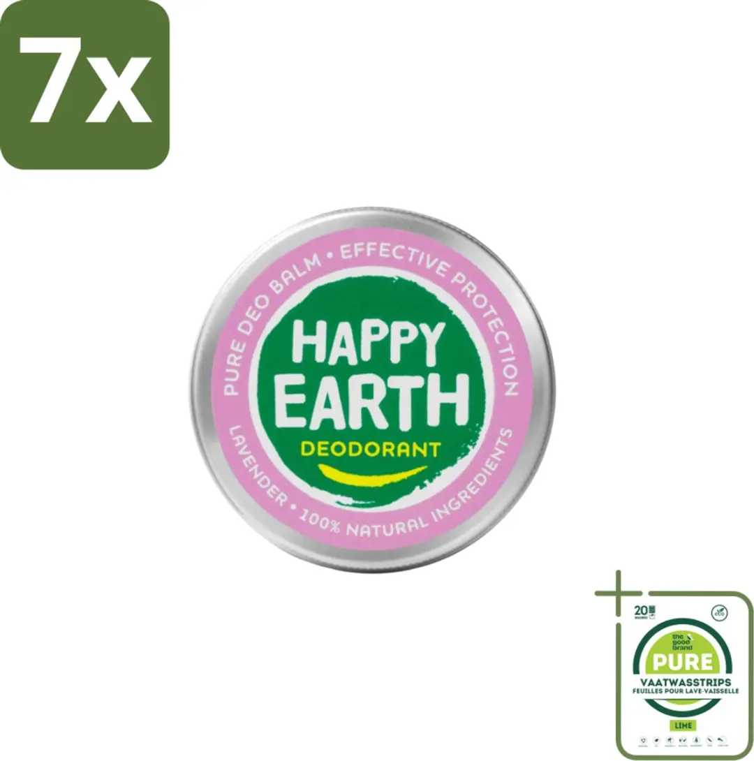 Happy Earth Deodorant Balm Lavendel
