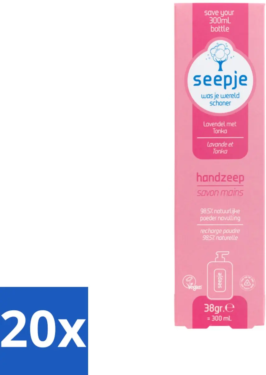 Seepje Handzeep Lavendel met Tonka
