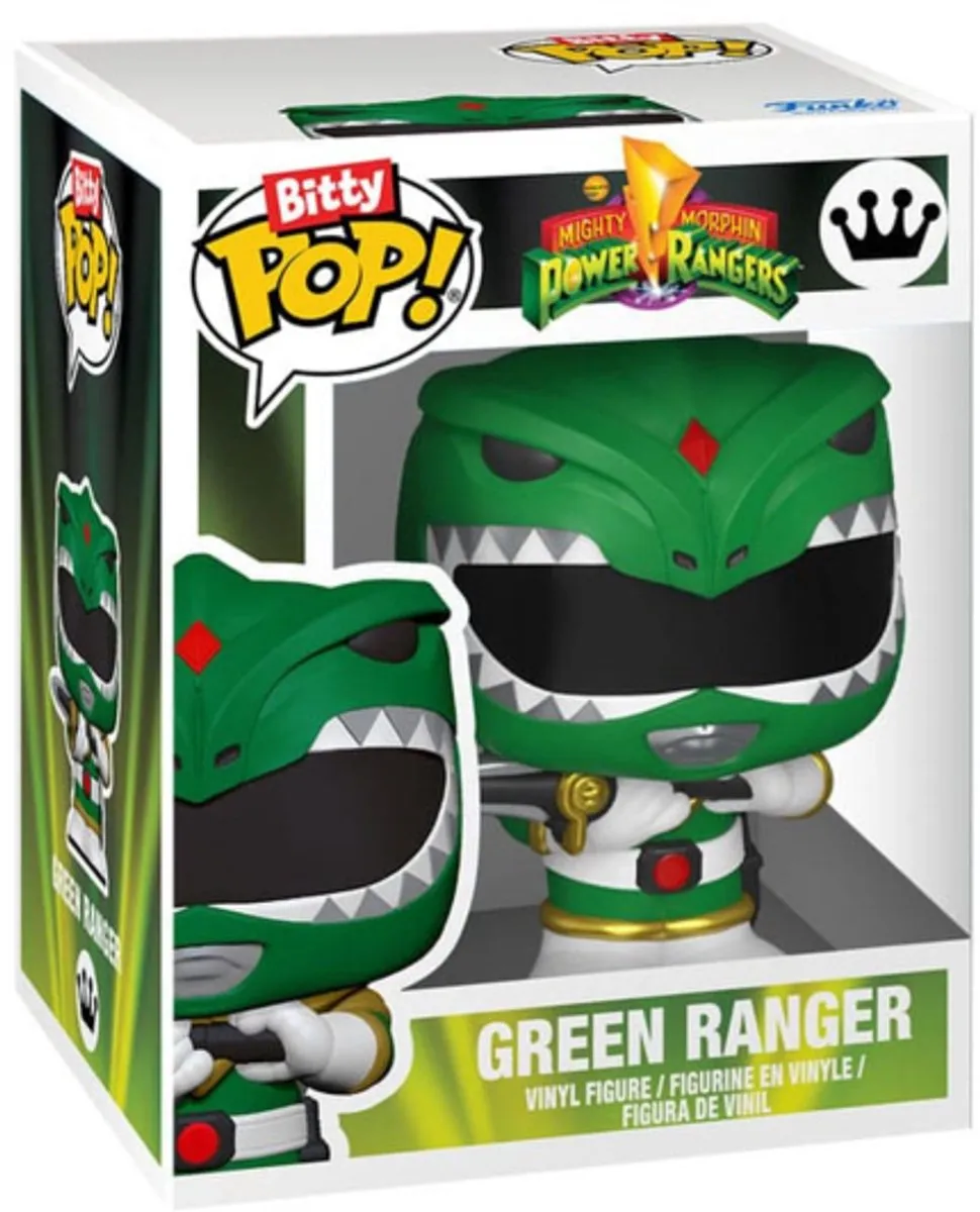 Funko Hasbro Bitty POP! PR-Dragon Zord met Groene Ranger - 11,7 cm - afbeelding 4 van 6