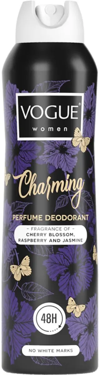 Vogue Charming Deodorant 150ml - 7 Stuks