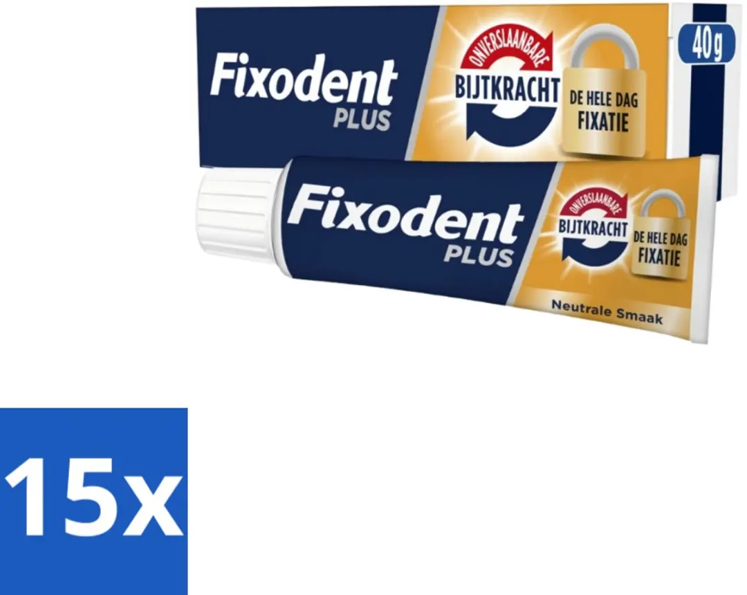 Fixodent Kleefpasta Plus Dual Power 40g