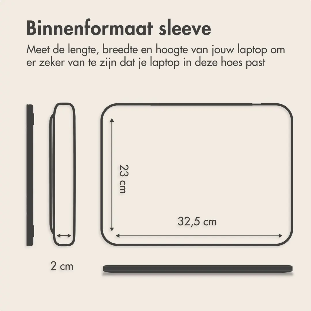 Imoshion Laptophoes 14 inch - 2 Vakken - Candy Pink