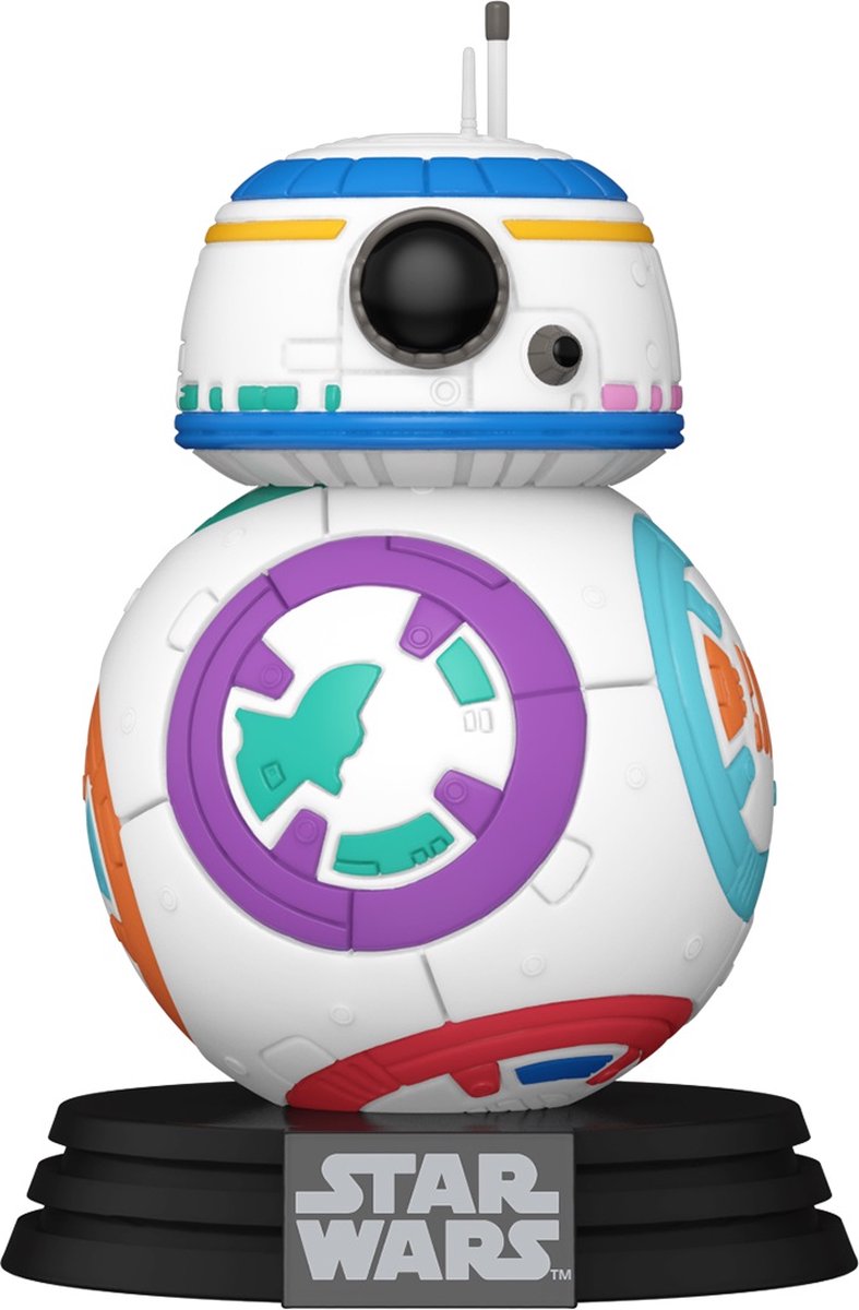 Funko Star Wars - POP! Pride BB-8 9 cm Verzamelfiguur - Multicolours