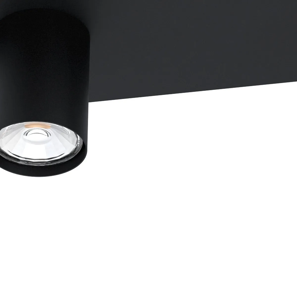 Eglo Valcasotto Plafondlamp GU10 - 4 Lichtpunten - Zwart