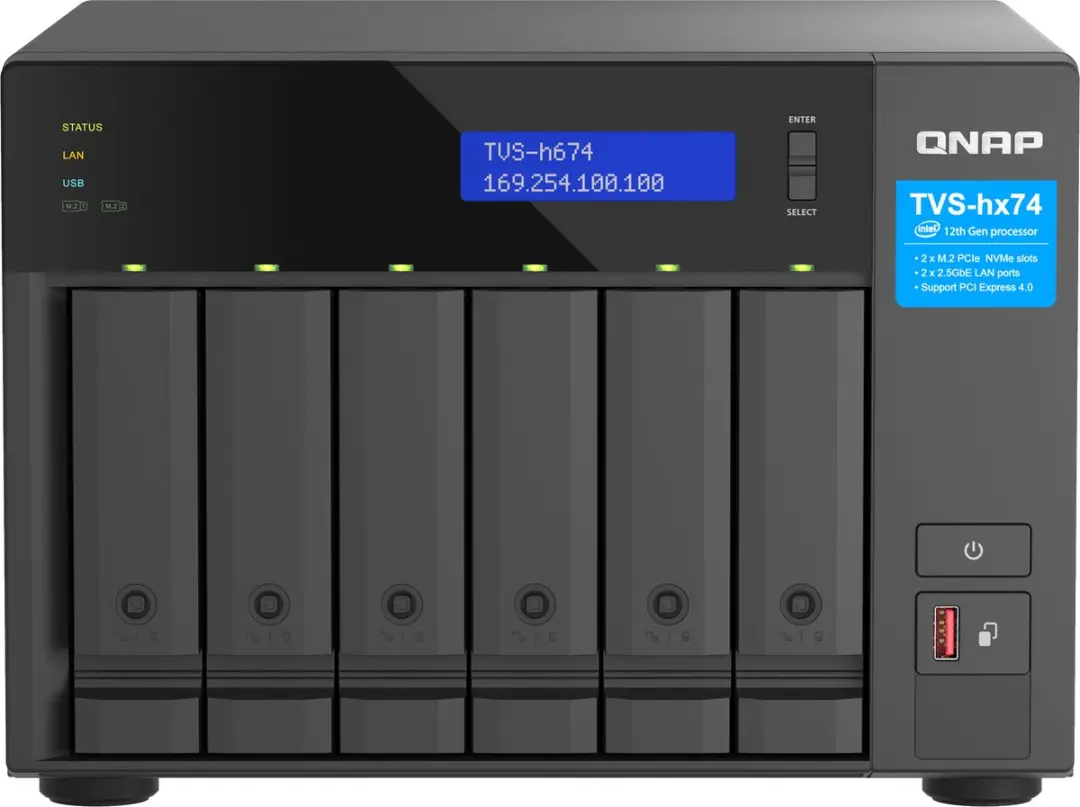 QNAP TVS-H674 NAS Tower