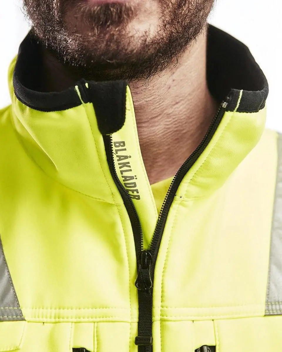 Blåkläder Softshell Vest High Vis 3049-2517 - L - High Vis Geel