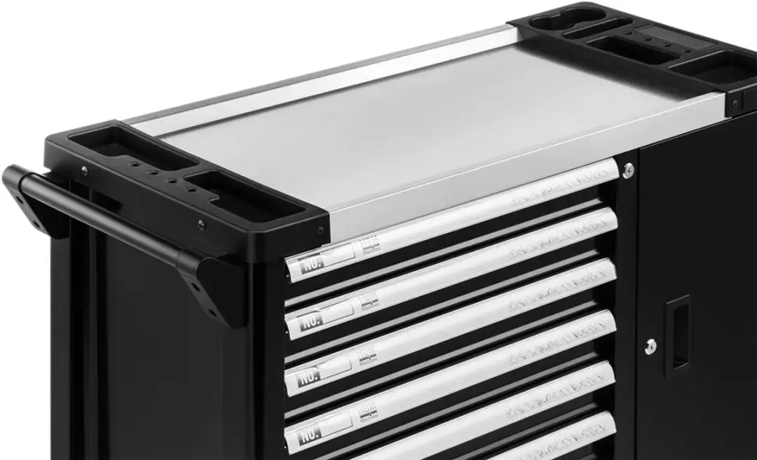 HBM Gevulde Gereedschapswagen XL - 274-delig - Zwart