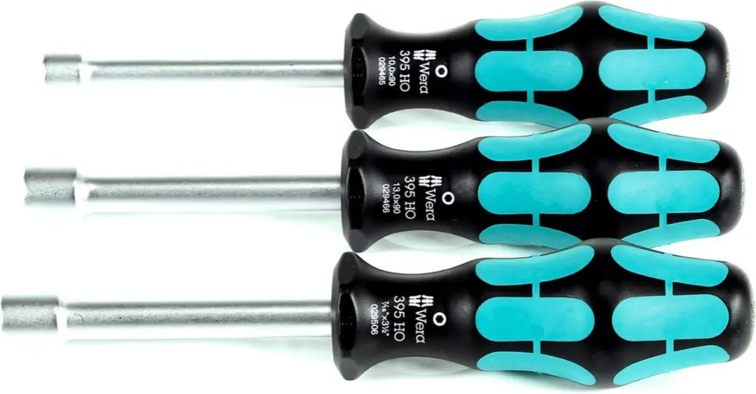 Wera 05134275001 Zeskantdopsleutelset - 10/13/16mm - 3-delig - Zwart/Groen