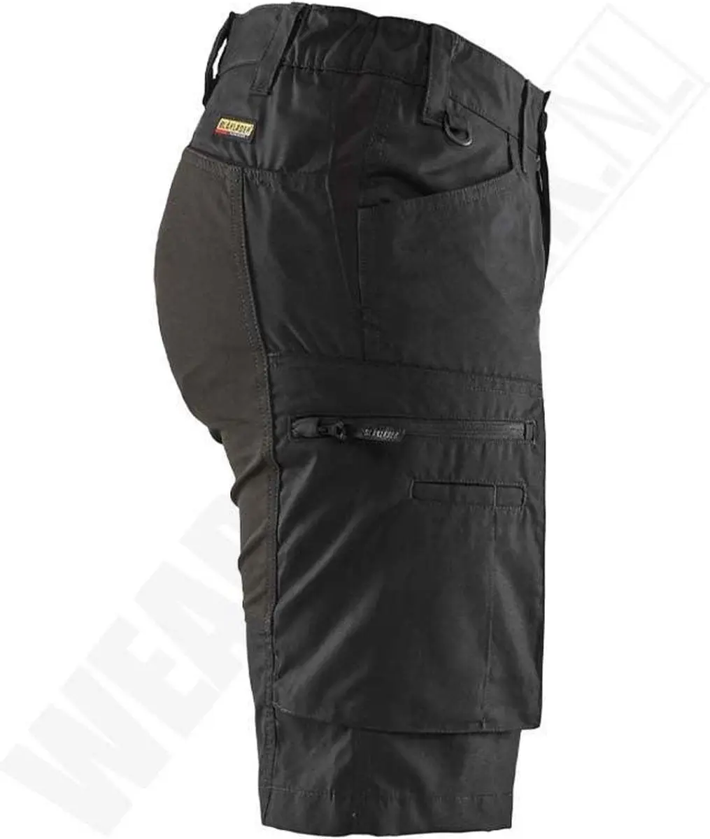 Blåkläder Dames Service Short 7149-1845 - Zwart - Maat 34