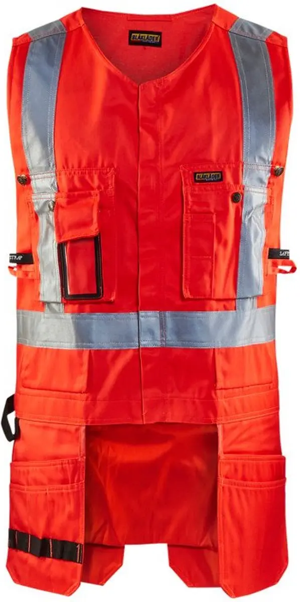 Blåkläder Werkvest 3027-1804 High Vis Rood