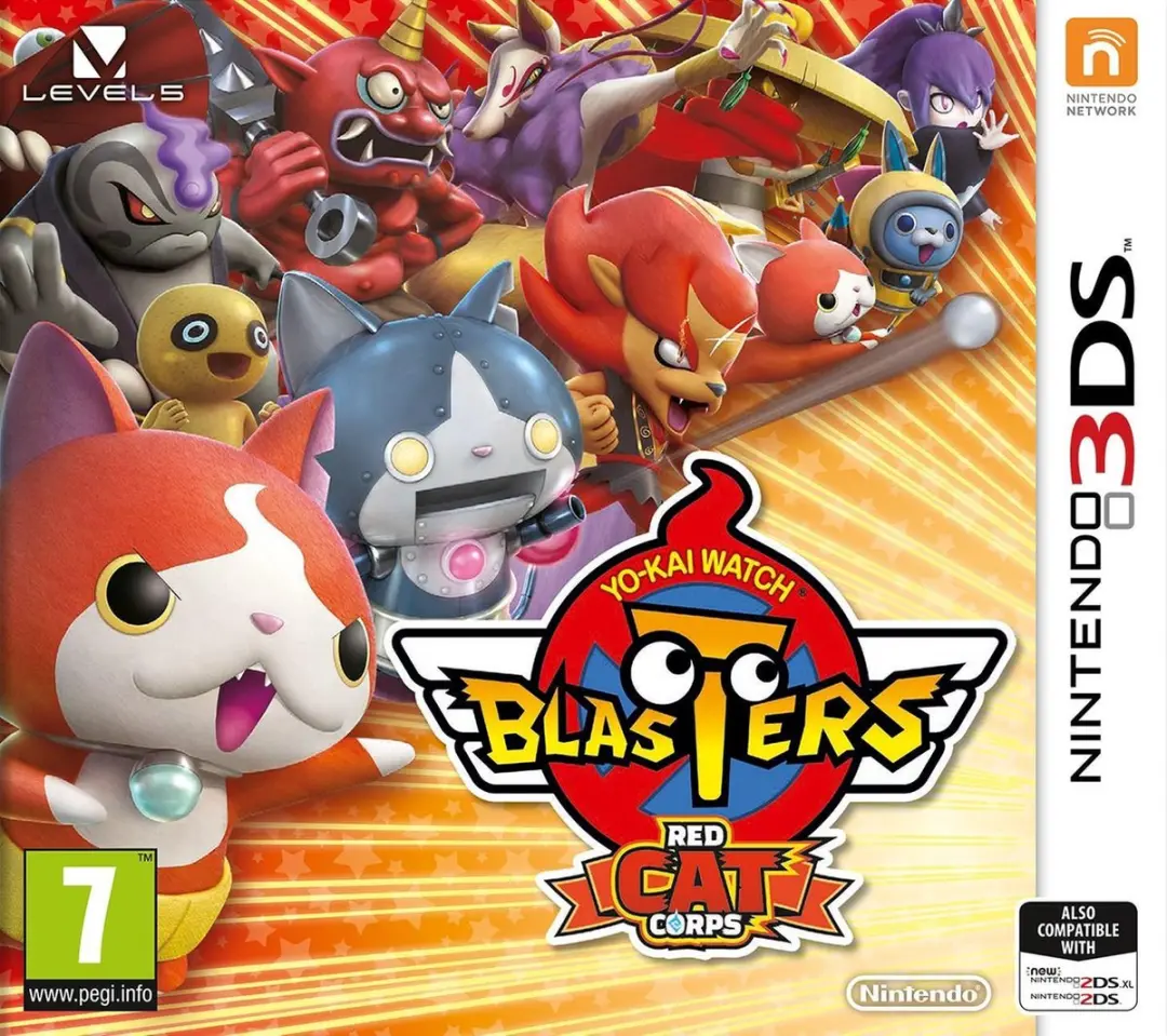 Nintendo Yo-Kai Blasters Red Cat Corps - 3DS