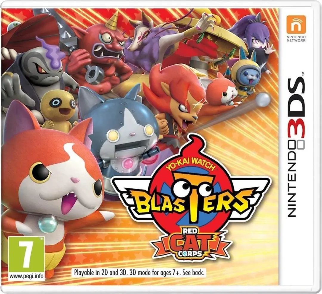 Nintendo Yo-Kai Blasters Red Cat Corps
