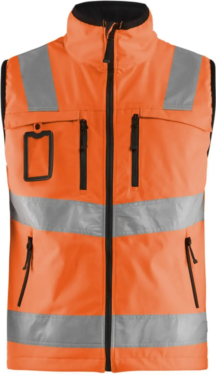 Blåkläder Softshell Vest High Vis 3049-2517