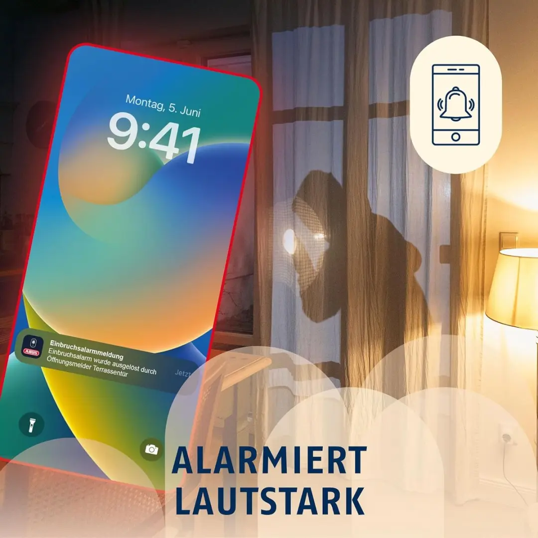 ABUS Smartvest Pro Draadloos Alarmsysteem - 2x Ingebouwde Batterij
