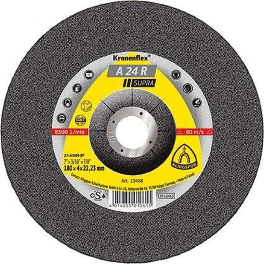 Klingspor A 24 R Supra Slijpschijf 125mm
