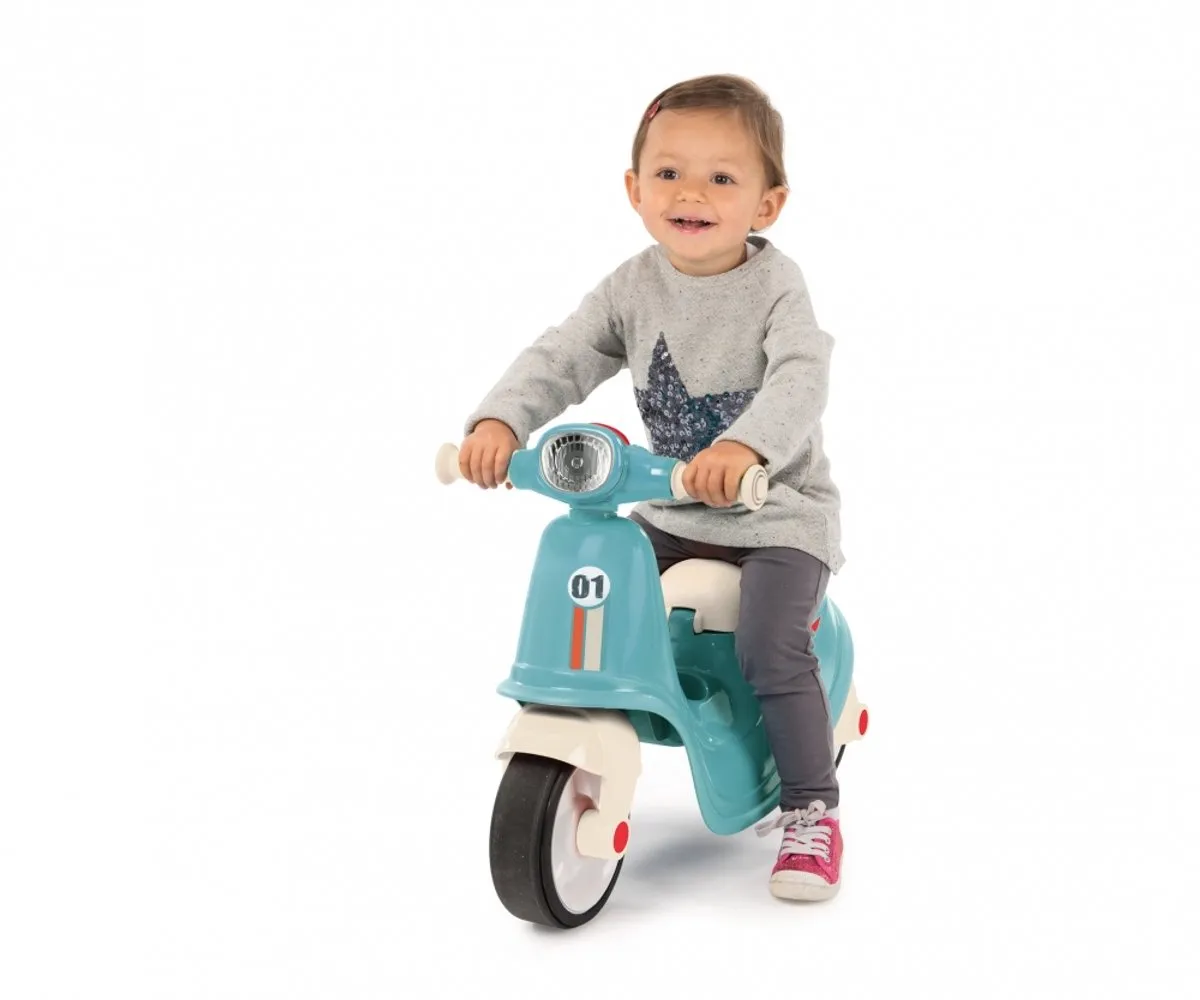 Smoby Scooter Ride On Loopfiets - Blauw