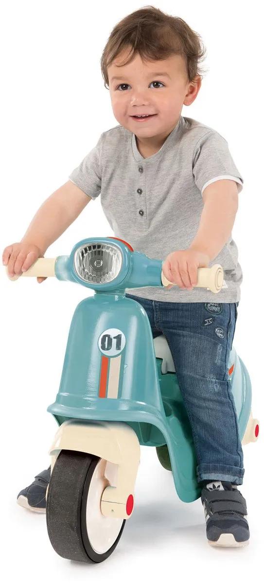 Smoby Scooter Ride On Loopfiets - Blauw