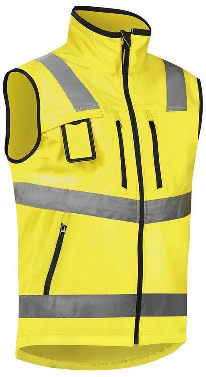 Blåkläder Softshell Vest High Vis 3049-2517 - XL - High Vis Geel